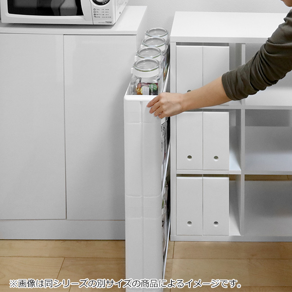 隙間収納 幅12 5cm 奥行55cm 木天板付き 5段 スマートワゴン Fit W45 キッチン隙間収納 すき間収納 キッチン収納 隙間 すき間 すきま の通販はau Pay マーケット リビングート