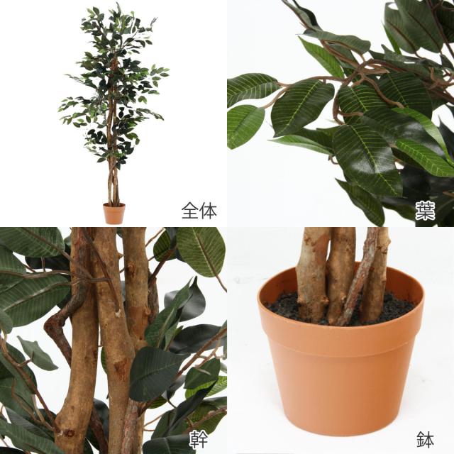 フェイクグリーン フィカス 高さ150cm （ 観葉植物 フェイク 人工観葉