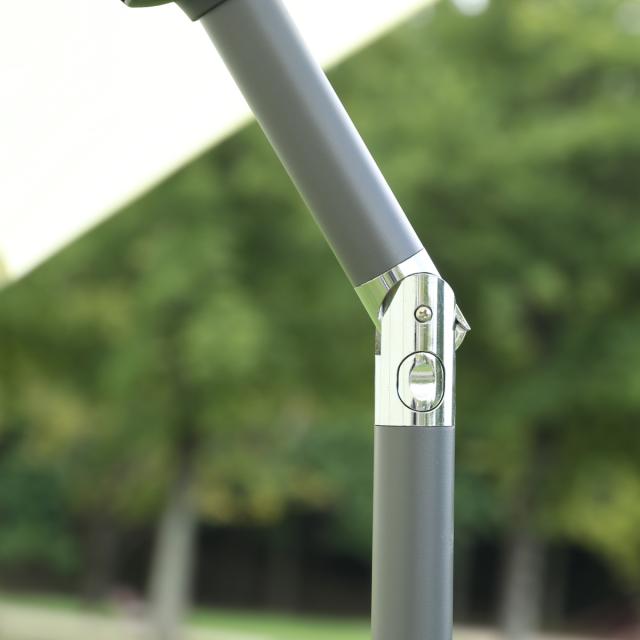 日がさ 軽銀日がさ 差しわたし240糎 園庭日がさ （ 傾く チルト役立つこと 大型 軽銀製 風に揺るぎ無い 日よけ 影法師 庭 露天日がさ スターター開閉 日がさ 新生きて行く 日おおい 格好のいい 園庭用 アウトドア用 傘 ）
