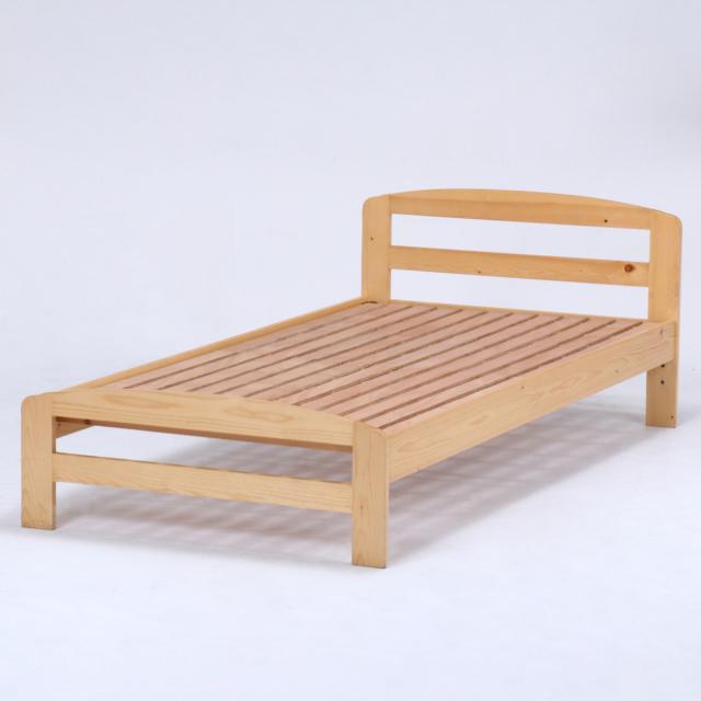ベッド シングル すのこ パイン材 並べて使える （ すのこベッド ベッドフレーム 天然木 スノコ 通気性 湿気対策 寝具 シンプル 木製 ）の通販は