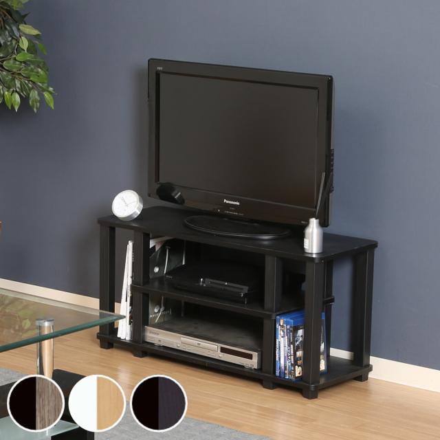 テレビ台 幅80cm 工具不要 簡単組立 ローボード FIT （ テレビボード TV台 TVラック 収納棚 ラック 収納 組み立て 簡単 テレビラック 工具 不要 リビング収納 ナチュラル 木目 白 黒 ブラック ブラウン おしゃれ ）の通販は