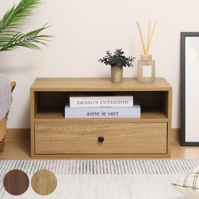 インナーボックス EZBO コネクトボックス 引き出し １段 （ 幅60×奥行32×高さ31cm 収納棚 収納ボックス オープンラック ラック 収納 ボックス BOX 棚 小物 簡単組立 連結可能 おしゃれ シンプル 書類 横長 リビング収納 ）の通販は 5,169円