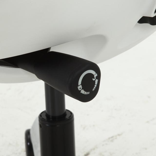 オフィスチェア 肘付 昇降式 エッグ型 OVOチェア （ デスクチェア 回転 高さ調節 キャスター メッシュ アームレスト スタイリッシュ モダン おしゃれ ）_17
