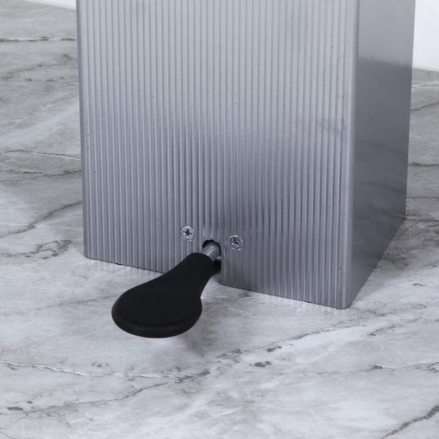 リビングテーブル 昇降式 幅120cm 大理石柄 （ 高さ調節 フットペダル ローテーブル センターテーブル テーブル カフェ風 長方形 キャスター テレワーク パソコン 作業 机 高級感 上品 ）_17