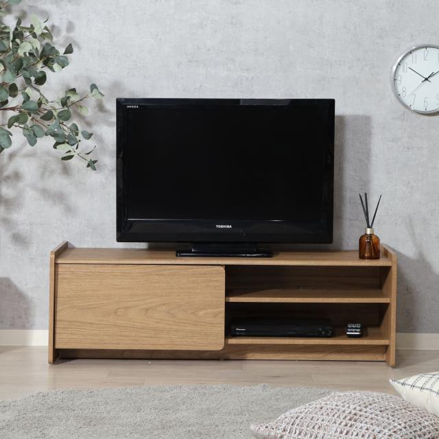 テレビ台 幅120cm 木目調 ソフトクローズ 40型対応 （ TV台 テレビ