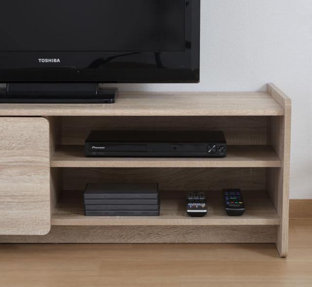 テレビ台 幅120cm 木目調 ソフトクローズ 40型対応 （ TV台 テレビ