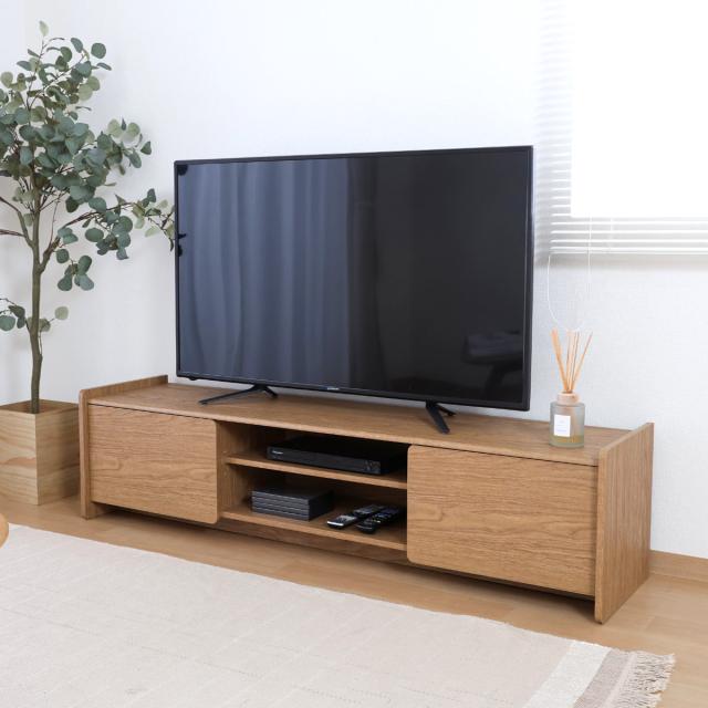 テレビ台 幅159cm 木目調 ソフトクローズ 55型対応 ( TV台 テレビ テレビ台 幅159cm 木目調 ソフトクローズ 55型対応 ( TV台 テレビ