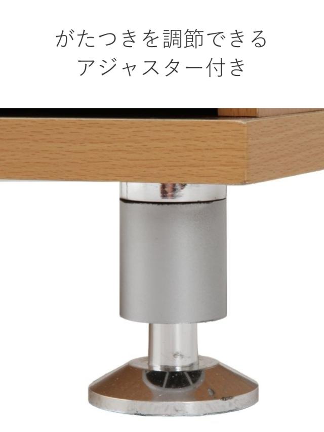 下駄箱 ルーバー ワイド 幅90.5cm 奥行35.5cm 高さ101cm 組立品 （ シューズボックス げた箱 くつ 靴 収納 シューズラック 玄関収納 幅90.5 シューズBOX キャビネット 収納庫 シューズ ラック 木目調 おしゃれ ）_10