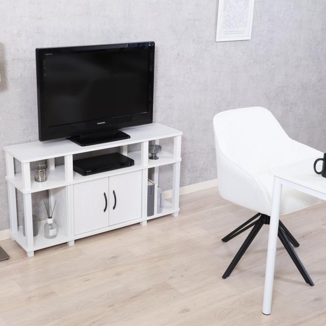 テレビ台 幅110cm 扉付き 簡単組立 FIT （ TV台 テレビボード AVラック