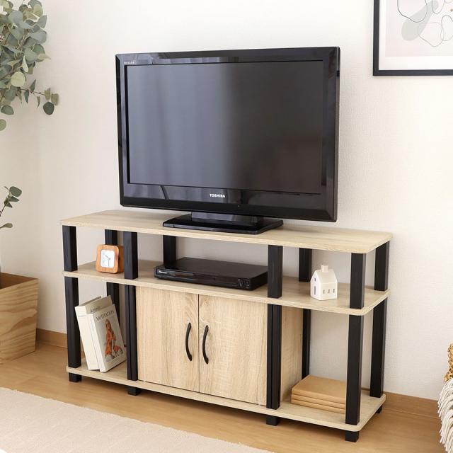 テレビ台 幅110cm 扉付き 簡単組立 FIT （ TV台 テレビボード AVラック