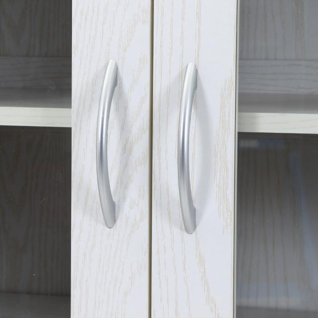 食器棚 幅59cm ハイキッチンボード （ カップボード キッチンボード ラック 棚 収納 キャビネット 食器収納 引き出し 可動棚 ナチュラル ホワイトウォッシュ シンプル ）_14