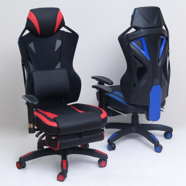 値下げ！残り各色1点！！ゲーミングチェア フルフラット デスクチェア サカベ フルフラット リクライニング デスクチェア ゲーミング