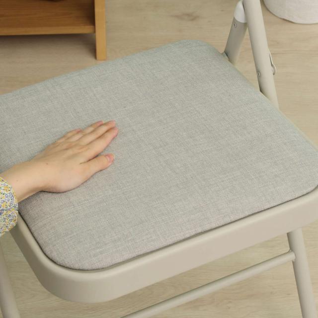 折りたたみ椅子 クッション付き 2脚セット コンパクト （ チェア 折り畳み 背もたれ 1人掛け イス 椅子 いす 軽量 ファブリック 折り畳み椅子 簡易椅子 軽い チェアー キッチン 来客用 リビング ダイニング 玄関 デスク サブチェア ）_19