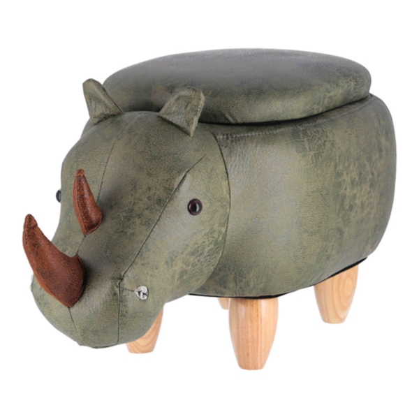 アニマルスツール サイ 収納 スツール 動物 椅子 キッズ イス チェア