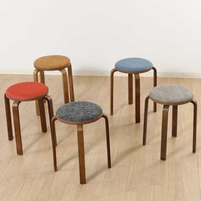 木製スツール 高さ47cm 丸椅子 stool - スツール