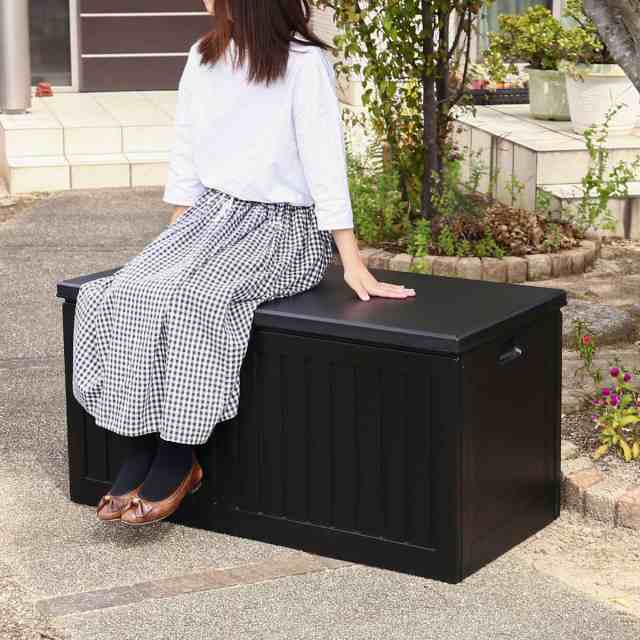 ガーデンベンチ 収納BOXベンチ 270L （ ベンチ ボックスベンチ 収納