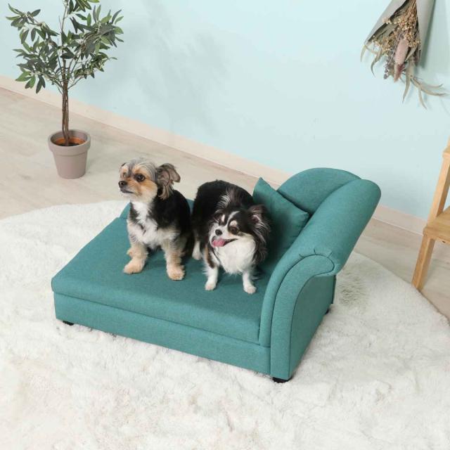 小型犬 中型犬 ペットソファ ペットベッド　クッション付き おしゃれ 楽天市場】Wisfor 犬用ソファベッド 脚付き ペットベッド 中型犬