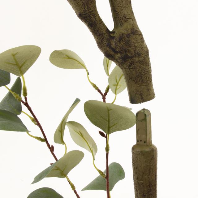 フェイクグリーン ユーカリ 高さ150cm ジョイント式 （ 人工観葉植物 大型 樹木 造花 人工樹木 観葉植物 アートグリーン 水やり不要 お手入れ簡単 植物 フェイク 木 樹 リビング 玄関 インテリア グリーン 枯れない お祝い ） 花・観葉植物・盆栽