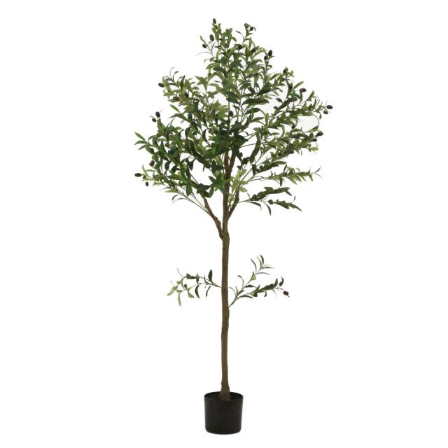 フェイクグリーン オリーブ 高さ150cm ジョイント式 （ 人工観葉植物 大型 樹木 造花 人工樹木 観葉植物 アートグリーン 水やり不要 お手入れ簡単 植物 フェイク 木 樹 リビング 玄関 インテリア グリーン 枯れない お祝い ）_17