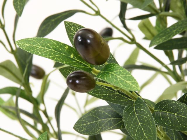 フェイクグリーン オリーブ 高さ150cm ジョイント式 （ 人工観葉植物 大型 樹木 造花 人工樹木 観葉植物 アートグリーン 水やり不要 お手入れ簡単 植物 フェイク 木 樹 リビング 玄関 インテリア グリーン 枯れない お祝い ）_6