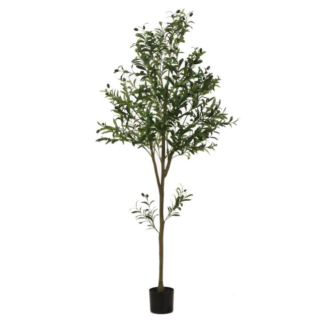 フェイクグリーン オリーブ 高さ180cm ジョイント式 （ 人工観葉植物 大型 樹木 造花 人工樹木 観葉植物 アートグリーン 水やり不要 お手入れ簡単 植物 フェイク 木 樹 リビング 玄関 インテリア グリーン 枯れない お祝い ）_17