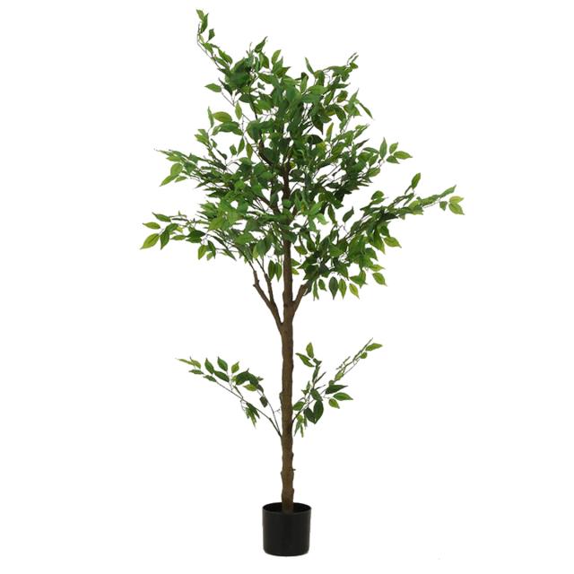 フェイクグリーン フィカス 高さ160cm ジョイント式 （ 人工観葉植物 大型 樹木 造花 人工樹木 観葉植物 アートグリーン 水やり不要 お手入れ簡単 植物 フェイク 木 樹 リビング 玄関 インテリア グリーン 枯れない お祝い ）_17