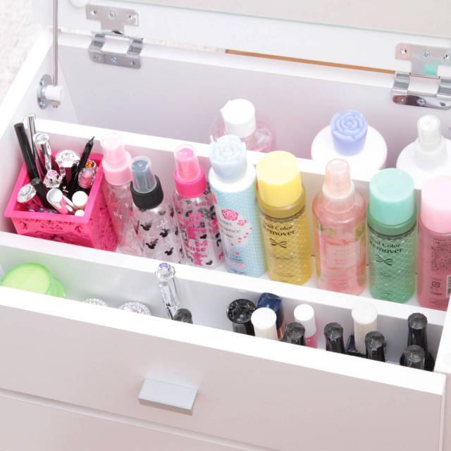 値下げ済）ドレッサー メイクボックス コスメボックス 美品 美品 メイクボックス コスメボックス 持ち運び 化粧箱