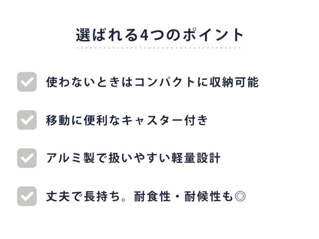 物干し 室内 コンパクト Leger キャスター付きコンパクトアルミ物干し （ ハンガー 物干しスタンド 洗濯 日本製 軽量 アルミ ランドリー 衣類 折り畳み キャスター 省スペース シンプル ）