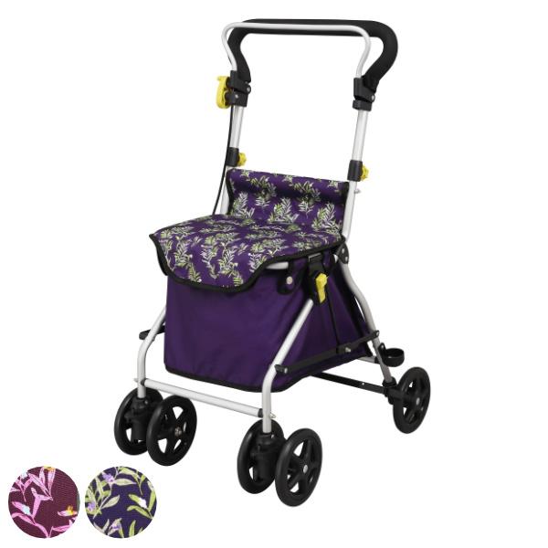 シルバーカー ファム ミドルタイプ 16l 軽量 コンパクト 座れる おしゃれ カート 歩行器 歩行車 折りたたみ アルミ製 歩行補助 介護 の通販はau Pay マーケット リビングート