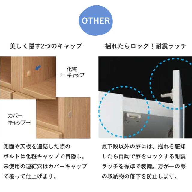 オーダー キッチン収納 幅15〜30cm 開き扉 日本製 完成品 隙間収納 （ 開梱設置 すきまくん Lタイプ 1cm単位オーダー 幅が選べる オーダーメイド 棚 ラック すき間 1cm単位 省スペース 左開き 右開き 低ホルムアルデヒド ）