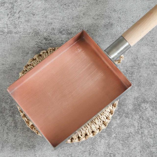 卵焼き器　銅製 楽天市場】純銅製 卵焼き器 【9cm】 工房アイザワ たまご焼き 器