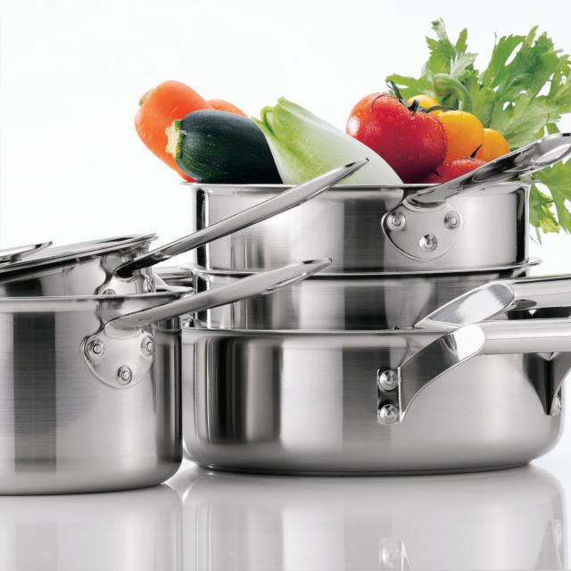 両手鍋 24cm 深型 IH対応 エレックマスター プロ ステンレス製 日本製