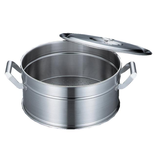 42CM ステンレススチール 三層蒸し器 42CM ステンレススチール 三層蒸し器