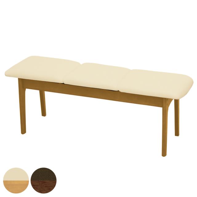 ダイニングベンチ 幅115cm 天然木 （ 開梱設置 ベンチ ダイニング 椅子 長椅子 食卓 いす イス 食卓椅子 木目ナチュラル 北欧風 シンプル ）の通販は