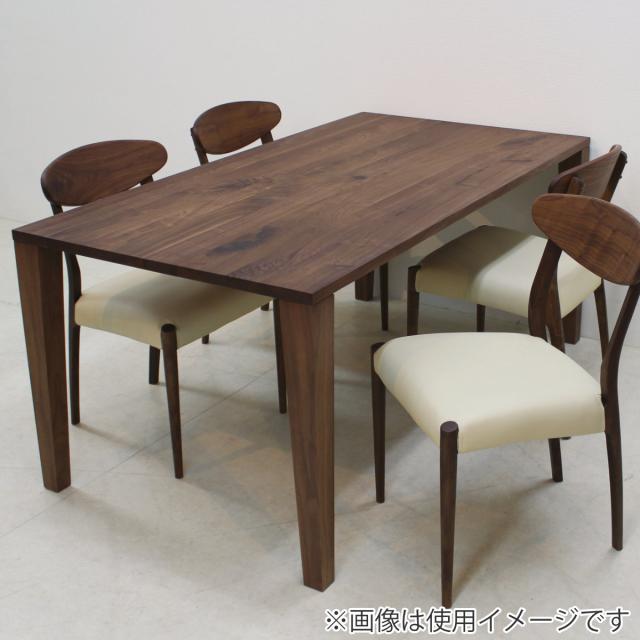 ダイニングテーブル 脚のみ 4本1組 木脚タイプ ウォールナット 天然木 （ 開梱設置 単品 テーブル脚 ダイニングテーブル脚 食卓机 天板別売り パーツ 食卓テーブル ）_4