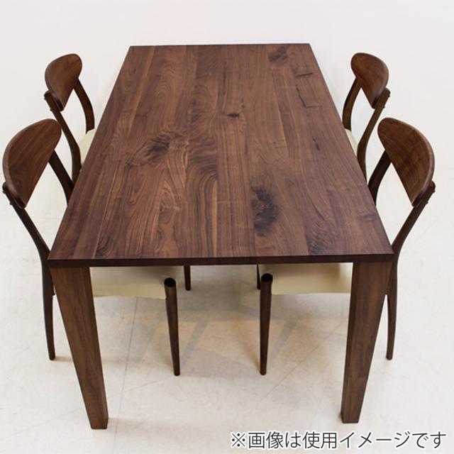 ダイニングテーブル 脚のみ 4本1組 木脚タイプ ウォールナット 天然木 （ 開梱設置 単品 テーブル脚 ダイニングテーブル脚 食卓机 天板別売り パーツ 食卓テーブル ）_5