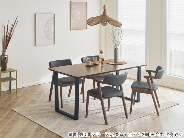 ダイニングテーブル ロの字脚タイプ 幅90×奥行75cm アートライフ （ 開梱設置 テーブル 食卓テーブル 長方形 机 木製 天然木 ダイニング 食卓 リビングテーブル 作業台 木製テーブル ウッドテーブル ウレタン塗装 ）_3