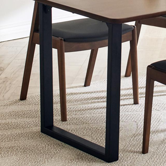 太郎ページ丸脚 ダイニングテーブル ロの字脚タイプ 幅160×奥行85cm アートライフ