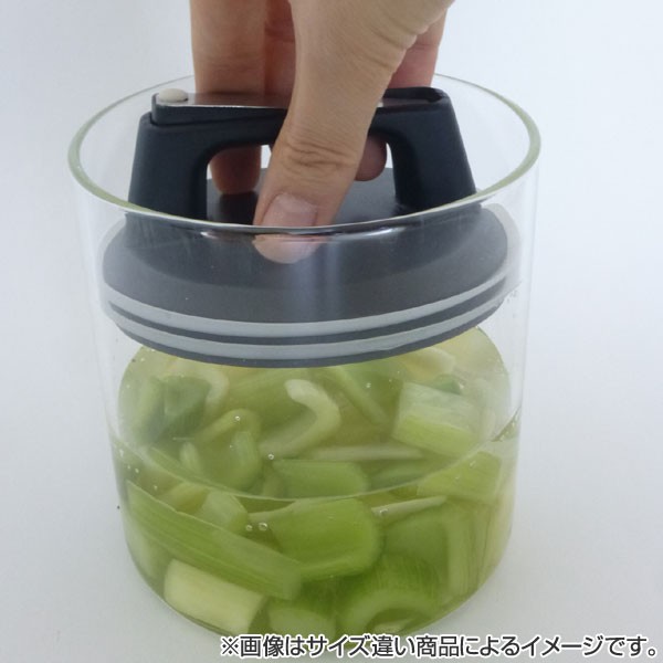 保存容器 2L 密閉 ガラスキャニスター エアリデューサー L （ ガラス ガラス保存容器 調味料容器 密閉容器 保存ビン 食品保存 ガラス製  ジャムポット 円形 丸型 ガラス容器 キッチン用品 2000cc 2000ml ）の通販はau PAY マーケット - リビングート | au PAY  マーケット ...