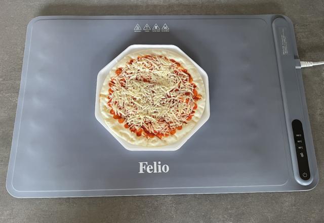 食卓用フードウォーマー 大判タイプ Felio （ フェリオ 保温プレート 料理 保温 シート 卓上 マット ランチョンマット 1面 電気 冷めない 温度調節 温度設定 シリコン タイマー 食卓 テーブル お皿 鍋 ）_9