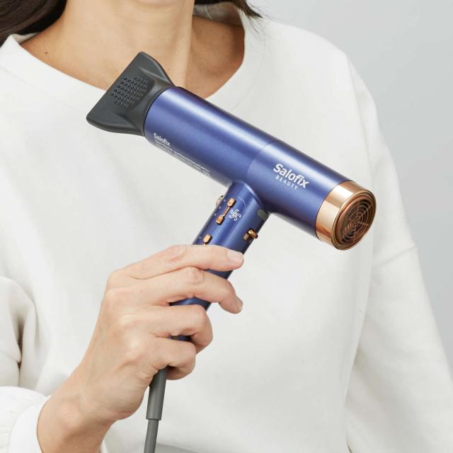 ドライヤー Salofix Beauty ヘアドライヤー カーラー （ 500g 軽量 1400W 速乾 大風量 2.7立方メートル マイナスイオン 静電気除去 髪 巻き髪 オートクリーニング機能 お手入れ簡単 ヘアケア スタイリング 時短 髪の毛 ）_1