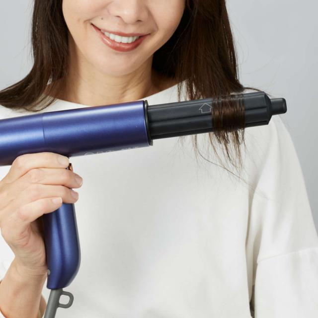 ドライヤー Salofix Beauty ヘアドライヤー カーラー （ 500g 軽量 1400W 速乾 大風量 2.7立方メートル マイナスイオン 静電気除去 髪 巻き髪 オートクリーニング機能 お手入れ簡単 ヘアケア スタイリング 時短 髪の毛 ）_8