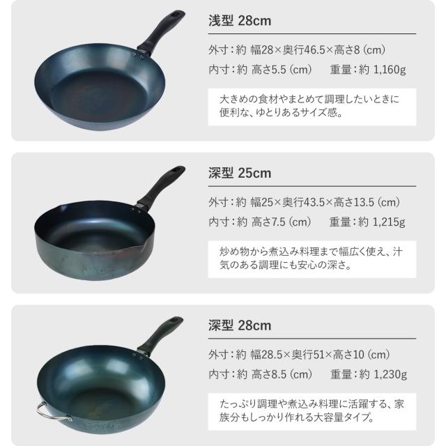 使いやすい鉄フライパン 20cm IH対応 こだわり職人 日本製 藤田金属