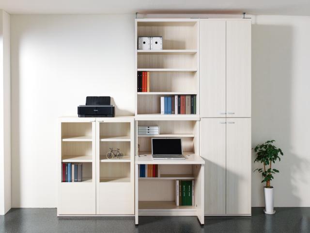 木製ラック 4段 組合せ家具 リビングシェルフ 日本製 約幅74cm （ ラック 棚 シェルフ 本棚 収納 完成品 ディスプレイラック 飾り棚 家具 壁面収納 可動棚 組み合わせ シンプル ）_7