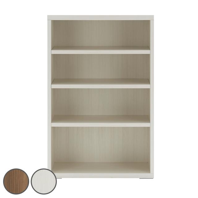 木製ラック 4段 組合せ家具 リビングシェルフ 日本製 約幅74cm （ ラック 棚 シェルフ 本棚 収納 完成品 ディスプレイラック 飾り棚 家具 壁面収納 可動棚 組み合わせ シンプル ）の通販は