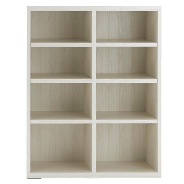 シャビー　自在ラック　板９枚付き　ホワイト　ノックダウンディスプレイラック シャビー 自在ラック 板9枚付き ホワイト ノックダウンディスプレイ