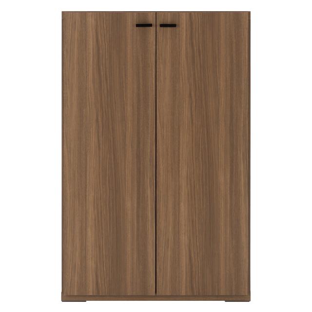 木製ラック 板戸 組合せ家具 リビングシェルフ 日本製 約幅74cm （ ラック 棚 シェルフ 本棚 収納 扉 完成品 ディスプレイラック 飾り棚 家具 壁面収納 可動棚 組み合わせ シンプル ）_11