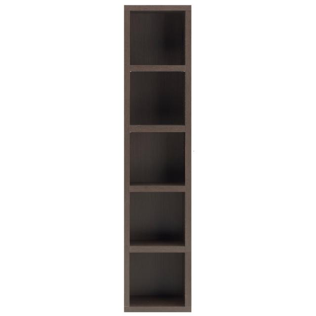 本棚 幅オーダー ブックシェルフ 5段 日本製 高さ180cm 幅39-59cm （ オーダー ラック サイズオーダー 棚 シェルフ 収納 完成品 オーダー家具 国内生産 リビング オープンラック 家具 可動棚 ）_7