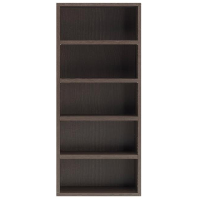 本棚 幅オーダー ブックシェルフ 5段 日本製 高さ180cm 幅60-79cm （ オーダー ラック サイズオーダー 棚 シェルフ 収納 完成品 オーダー家具 国内生産 リビング オープンラック 家具 可動棚 ）_8