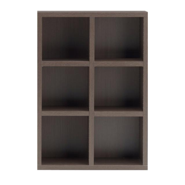 本棚 幅オーダー ブックシェルフ 3段2列 日本製 高さ114cm 幅80-100cm （ オーダー ラック サイズオーダー 棚 シェルフ 収納 完成品 オーダー家具 国内生産 リビング オープンラック 家具 可動棚 ）_8